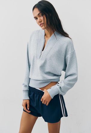 Varley Sally Quarter-Zip Pullover Sweatshirt