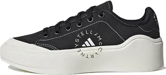 adidas by Stella McCartney Court Shoes Core Black Off White HP5702