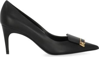 Sergio Rossi SR Evolv Pomp - Dames - Pumps - Zwart - 36 EU - Leer - Schoenen