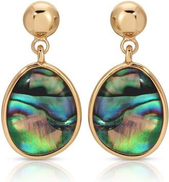 Ettika Abalone Orb Drop Earrings at Nordstrom