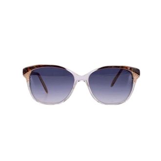 Saint Laurent Pre-owned Accessories, female, Brown, Size: ONE SIZE Pre-owned Sophocle Sunglasses