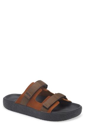 Veja Arpoador Slide Sandal in Cognac Eagle Black at Nordstrom, Size 46