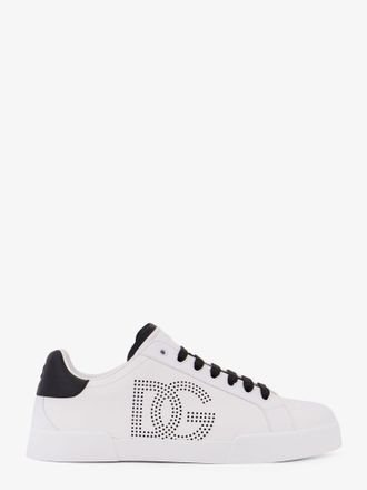 Dolce & Gabbana Portofino leather low-top sneakers - DOLCE & GABBANA - gender_Man