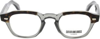 Cutler and Gross Accessoires, unisex, Grijs, ONE Size, Optisch Montuur