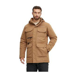 Columbia Fitness, Heren, Beige, L, Leer, Landroamer II Parka