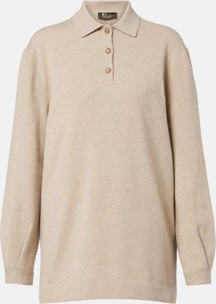 Loro Piana Classic cashmere polo sweater