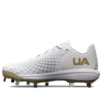 Under Armour (WMNS) Under Armour Glyde 2.0 MT Softball Shoes White Gold 3026601-105
