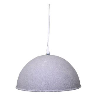 Vacchetti Vacchetti - L&aacute;mpara De Ara&ntilde;a Vintage De Metal Blanco/gris Con Fijaci&oacute;n Cm&oslash;26h19