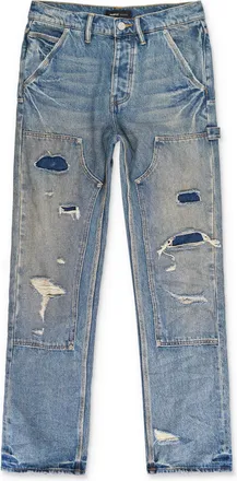 Purple RELAXED CARPENTER Indigo SKINNY JEANS