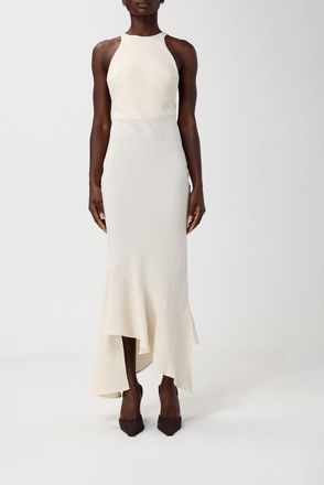 Andamane Abito asimmmetrico The Andamane in cr&ecirc;pe