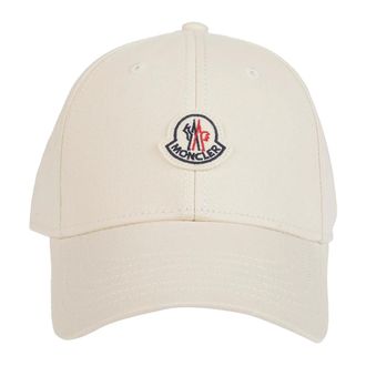 Moncler Caps, female, Beige, Size: ONE SIZE Baeball Cap