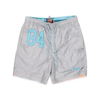 Superdry Beachwear, male, Gray, Size: 2XS M30018At Swim Boxer