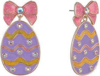 Hallmark Easter Egg Drop Earrings in Purple at Nordstrom