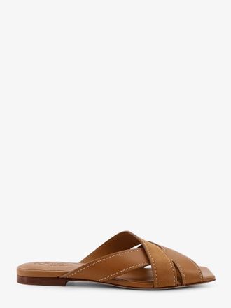 Tod's Sandali in pelle con dettaglio in suede - TODS - gender_Woman
