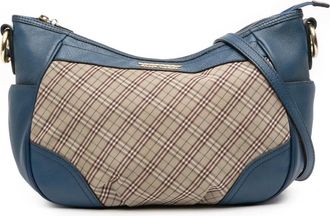 Burberry Borsa a tracolla Nova Check in tela 2000-2017 - Marrone