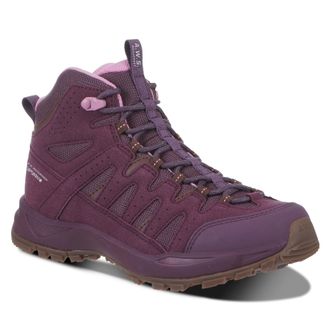 Icepeak Wanderschuh ICEPEAK AURA MC MS, Damen, Gr. 37, plum, Synthetik, Textil, Schuhe Wanderschuh, wasserdicht
