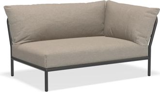 Houe Level 2 Sofa, rechts, dark grey / ash