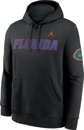 Nike Jordan Florida Sideline Club Nike Mens Jordan Brand Pullover Hoodie in Black | MJDK00AUFN-TVV