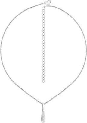 Lucy Quartermaine Skinny Drip Pendant Necklace in Sterling Silver at Nordstrom, Size 20