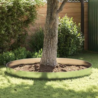 Berkfield Home Lawn Fence 20 pcs Galvanised Steel 100x20 cm in Silver