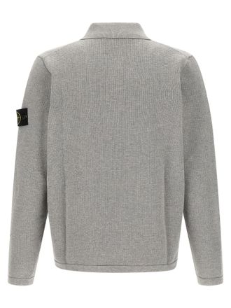 Stone Island Organic Cotton Polo Shirt - Gray