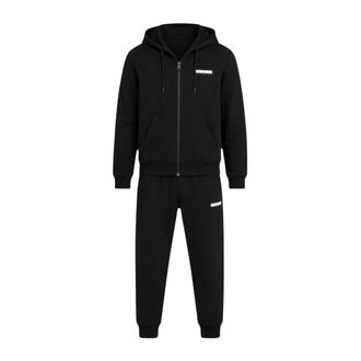 Emporio Armani Train Visibility T-Suit Hood - Sport - Hombre - Negro - 2XL