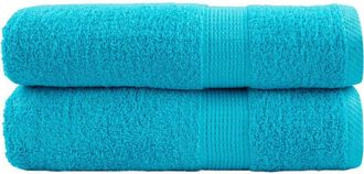 vidaXL Toallas De Ba&ntilde;o Solund 2 Unidades 100x150 Cm 600 Gsm Vidaxl