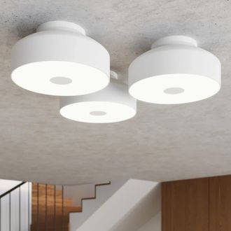 Wonderlamp L&aacute;mpara de techo blanco con 4 luces