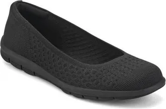 Easy Spirit Riona Ballet Flat in Black at Nordstrom, Size 7.5