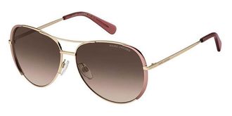 Marc Jacobs MARC 686/S NOA/HA Womens Sunglasses Gold Size 59