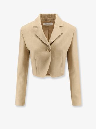 Max Mara Blazer Mxsbuono in lino - MAX MARA - gender_Woman