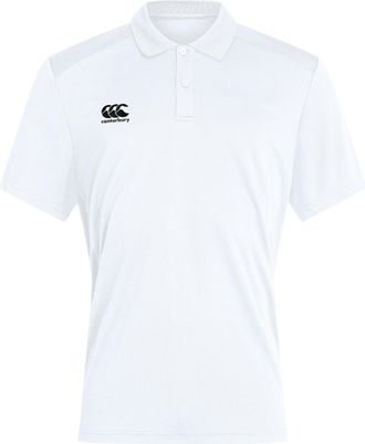 Canterbury Of New Zealand Heren Club Dry Poloshirt (Wit)