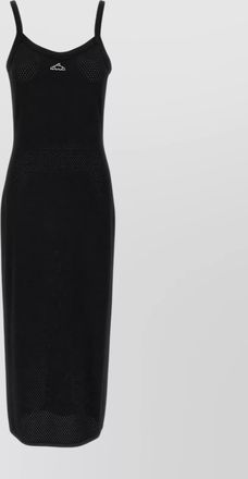 Alexander Wang strappy mesh dress with mesh detailing