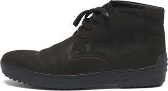 Tod's suede ankle desert boots - Brown