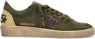Golden Goose Ball Star Sneakers - Dames - Schoenen - Groen - Maat: 36 EU Su&egrave;de