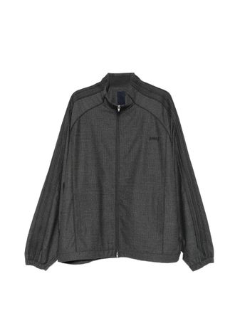 Juun.J Wool Track Zip-up Top