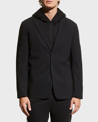 Theory Mens Clinton Precision Ponte Blazer