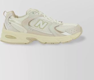 New Balance leather mesh low-top sneakers