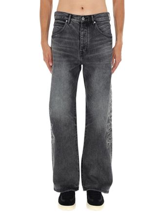 Purple Pants Traced Gothic Wordmark