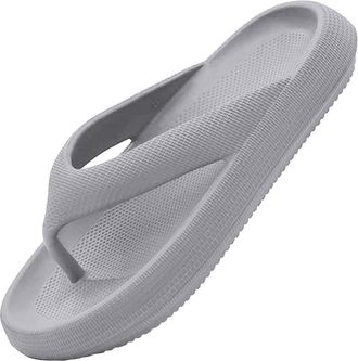 Generic Sliders Cloud Slippers Women Men, Lightweight Shower Slides Sandals Quick Drying, Open Toe, Super Soft, Sandals Men with Soft Eva Thick Sole Soft-Sole