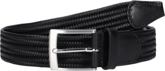 Stefano Lauran 25 008 Riem - Heren - Riemen - Zwart - 100 CM - Accessoires