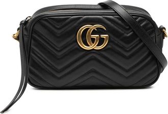 Gucci Pre-owned Gucci Small GG Marmont Matelasse Leather Crossbody Ladies CT3T6KCBJW444KPQ