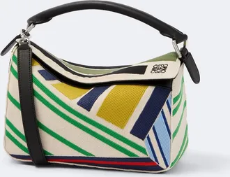 Loewe Puzzle Small embroidered shoulder bag