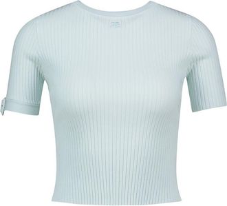 Courr&egrave;ges Buckle T-Shirt
