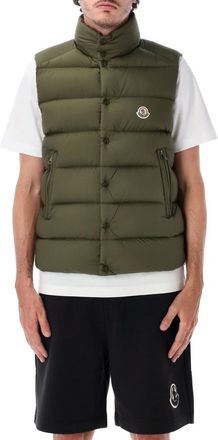 Moncler Green Quilted Logo Jacket