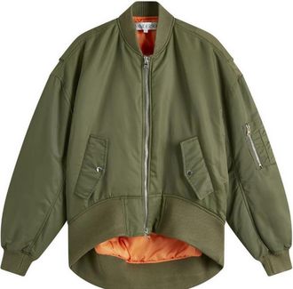 J.W.Anderson Oversized Curved Hem Bomber Jacket Size M