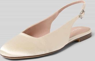 Tamaris Tamaris Ballerina mit Dornschlie&szlig;e in Offwhite, Gr&ouml;&szlig;e 36