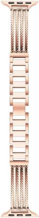 Posh Tech Clara 38mm Apple Watch Bracelet Watchband in Rose Gold at Nordstrom, Size 40Mm