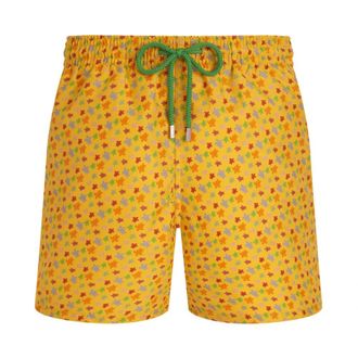 Vilebrequin Badmode, Heren, Veelkleurig, XS, Moorea Micro Ronde des Tortues Zwemshorts