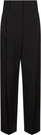 Sportmax Dames, Broeken, Zwart, Maat: 2XS